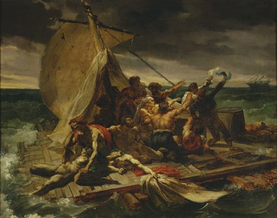 Estudio para La Balsa de la Medusa de Theodore Gericault